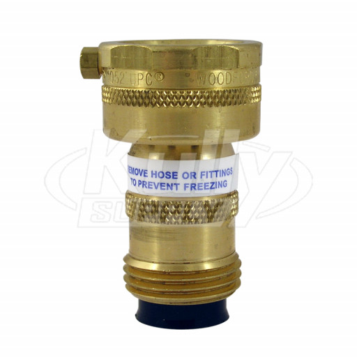 Woodford 50H-BR Hose Bib Double Check Brass