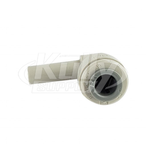 Elbow 1/4" Push In x 1/4" Stem