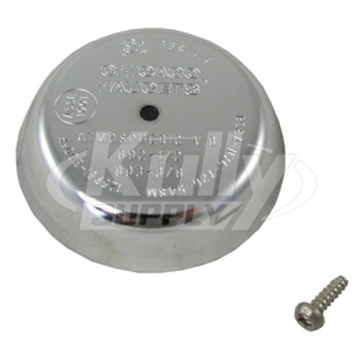 Chicago 892-254KJKCP Vacuum Breaker Cover With Screw