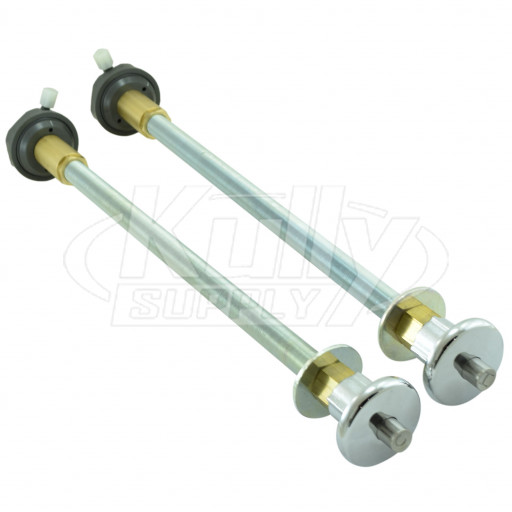 Acorn 2566-310-012 Hot And Cold Pushrod Sq Punch Pushbutton Assembly For 12" Wall