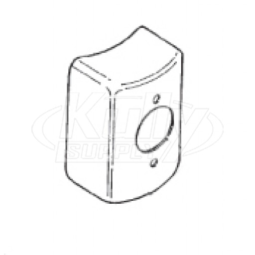 Bradley 150-093 Escutcheon (6 Person Column)