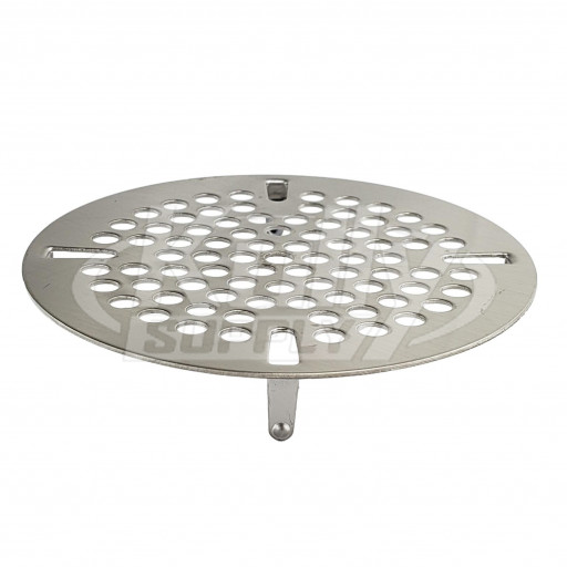 T&S Brass 010386-45VR Vandal-Resistant Locking Flat Strainer For 3-1/2" Waste Drain