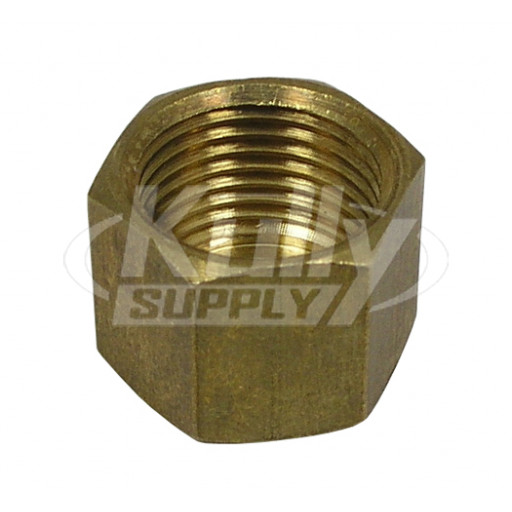 Zurn 60145002 Nut, 3/8-18 Npsm, F/Widespread Shank, Flex