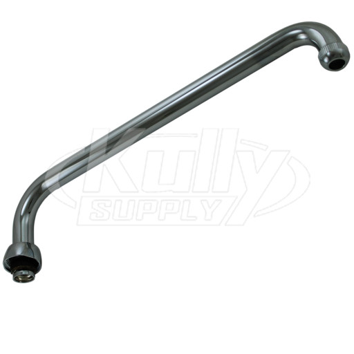 Chicago L12E1JKABCP 12" L Type Swing Spout 