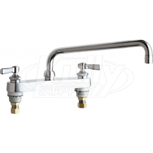 Chicago 527-L12ABCP Hot and Cold Water Sink Faucet