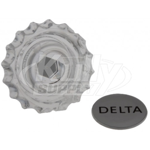 Delta DEL4116BX Knob for Bar Slide-55024 & 55030-Clear