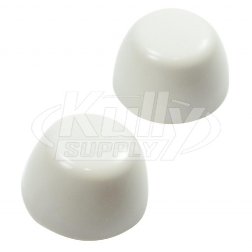 American Standard 034783-0200A 1/2" Toilet Bolt Caps- White