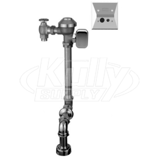 Zurn ZEMS6153AV-HET 1.28 GPF Hardwired Concealed Sensor Flush Valve