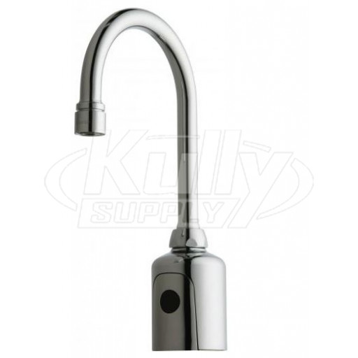 Chicago 116.103.AB.4 HyTronic Gooseneck Sensor Faucet