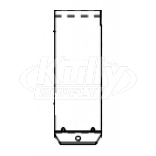 Haws 0410000280 Dual Drinking Fountain Feed Through Cover