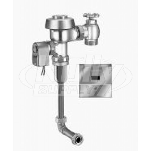 Sloan 195-0.125 Royal 0.125 GPF ESS OR Concealed Sensor Hardwired Urinal Flushometer 2-10 3/4 LDIM