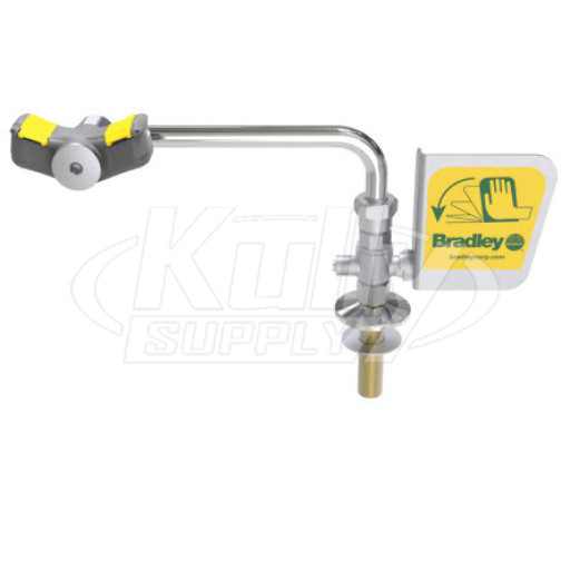 Bradley S19-274B Laboratory Application Swing-Away Right-Hand Mount Eyewash