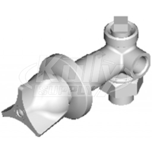 Chicago 1769-HOTABCP Hot Water Concealed Angle Bypass Valve