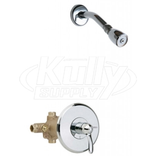 Chicago 1907-CP Thermostatic Shower Valve