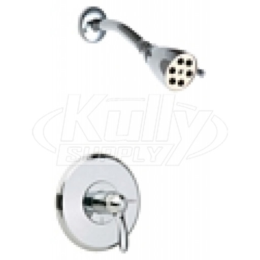 Chicago 1907-TK600CP Shower Valve Trim Kit w/ 600-A Showerhead