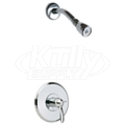 Chicago 1907-TKCP Shower Valve Trim Kit w/ 620-A Showerhead