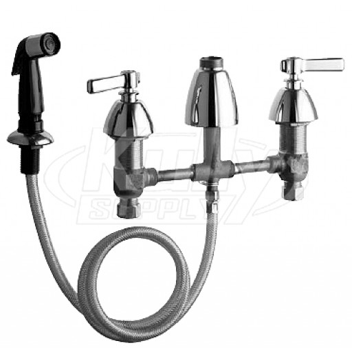 Chicago 200-ALESSSPTCP Concealed Kitchen Sink Faucet 
