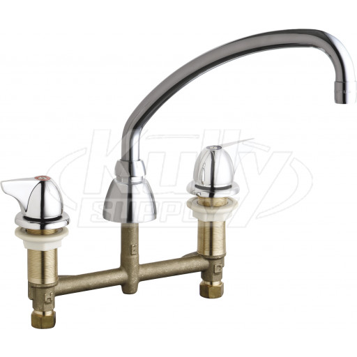 Chicago 201-A1000ABCP Concealed Hot and Cold Water Sink Faucet