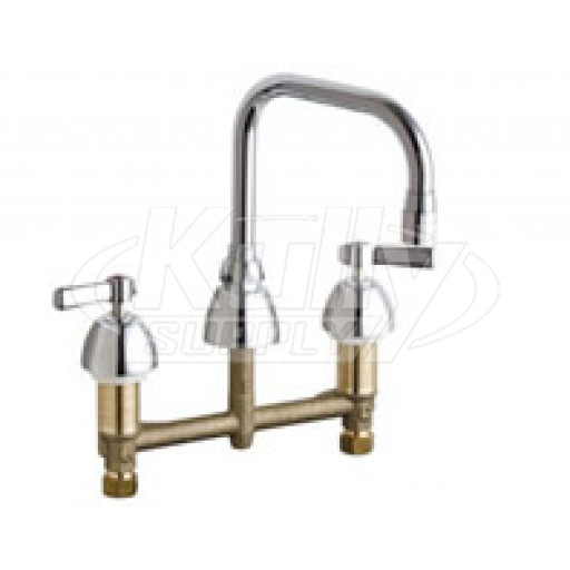 Chicago 201-ADB6AE3ABCP Concealed Hot and Cold Water Sink Faucet