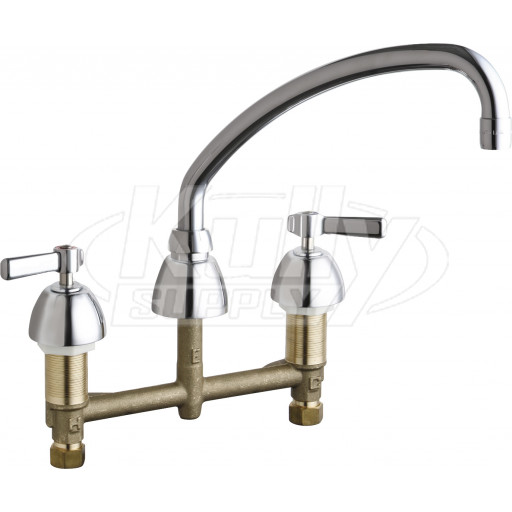 Chicago 201-AE35ABCP Concealed Hot and Cold Water Sink Faucet