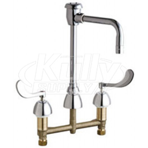 Chicago 201-AG8BVBE3M317AB Concealed Hot and Cold Water Sink Faucet