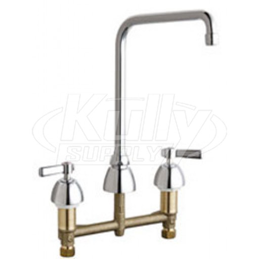 Chicago 201-AHA8XKABCP Concealed Hot and Cold Water Sink Faucet