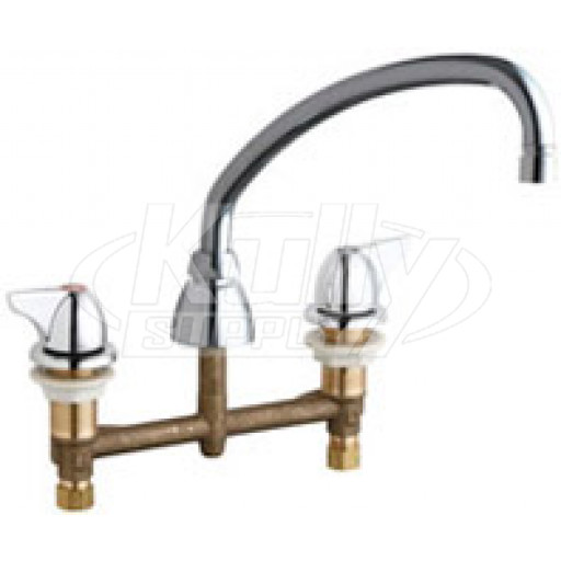 Chicago 201-AVPC1000ABCP Concealed Hot and Cold Water Sink Faucet