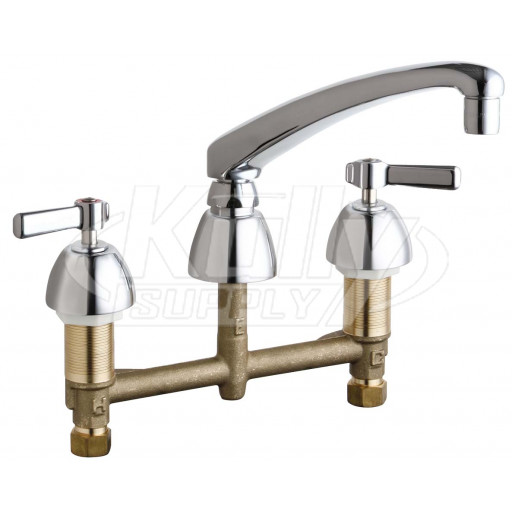Chicago 201-AL8XKABCP Concealed Hot and Cold Water Sink Faucet