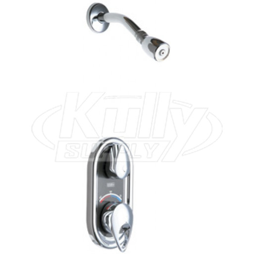Chicago 2502-CP Shower Fitting