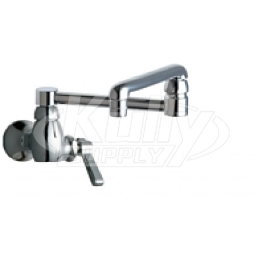 Chicago 332-DJ13ABCP Single Supply Sink Faucet