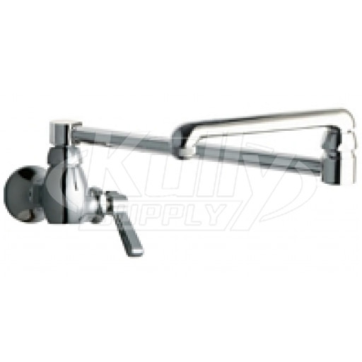 Chicago 332-DJ18E1ABCP Single Supply Sink Faucet