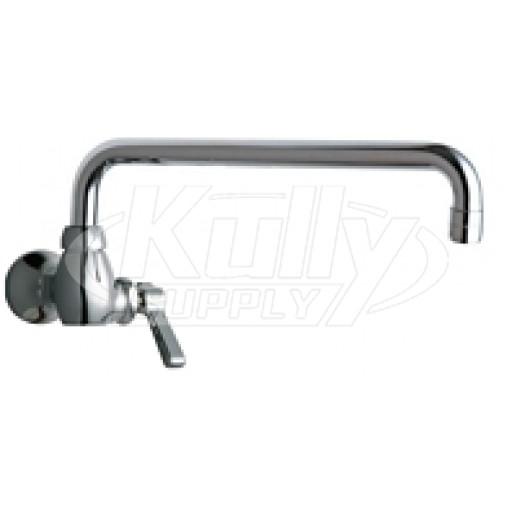 Chicago 332-L12ABCP Single Supply Sink Faucet