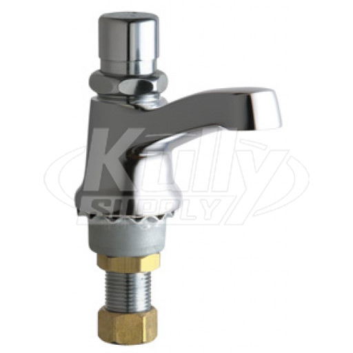 Chicago 333-SLOLEOPSHAB Single Supply Metering Sink Faucet