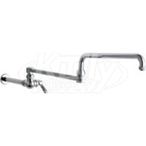 Chicago 334-DJ24ABCP Wok Filler - 20" Overall Length