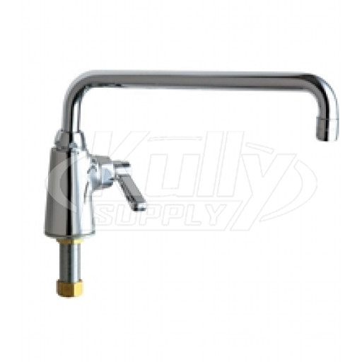 Chicago 349-L12ABCP Single Supply Sink Faucet