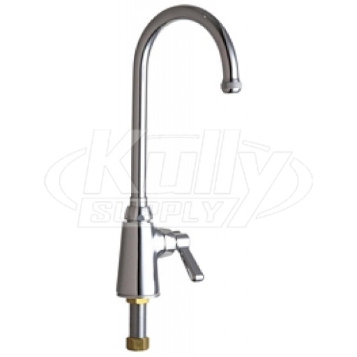 Chicago 350-E1ABCP Single Supply Sink Faucet