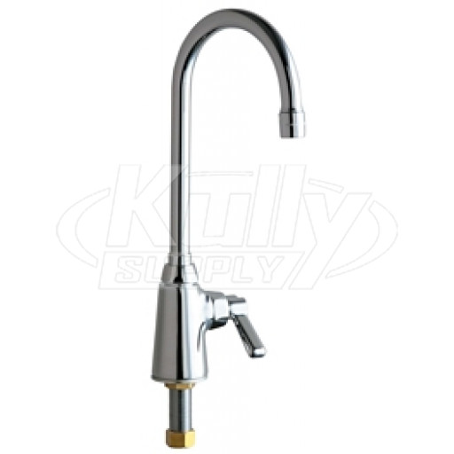 Chicago 350-E35ABCP Single Supply Sink Faucet