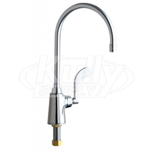 Chicago 350-GN8AE3-317CP Single Supply Faucet