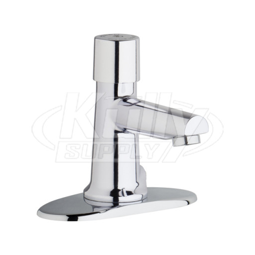 Chicago 3501-4E2805ABCP Lavatory Metering Faucet