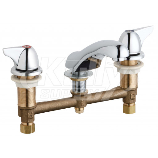 Chicago 404-1000ABCP E-Cast Concealed Lavatory Faucet