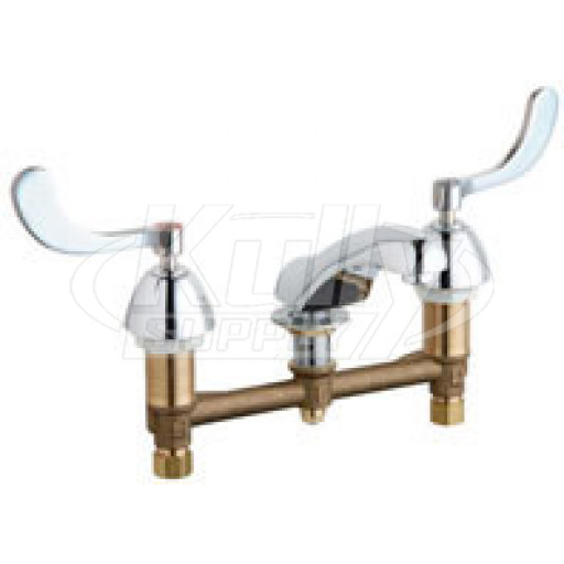Chicago 404-317-245ABCP Concealed Hot and Cold Water Sink Faucet