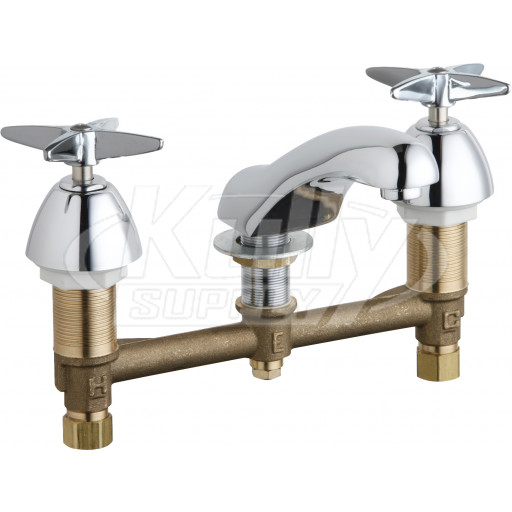 Chicago 404-633ABCP Concealed Hot and Cold Water Sink Faucet