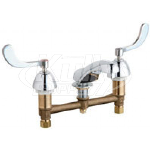 Chicago 404-V317XKABCP Concealed Hot and Cold Water Sink Faucet