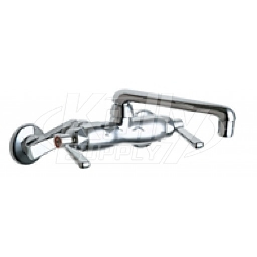 Chicago 445-E35ABCP Hot and Cold Water Sink Faucet