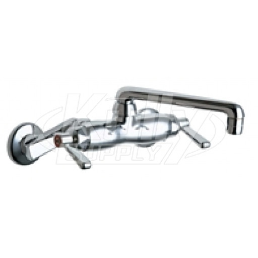 Chicago 445-HCABCP Hot and Cold Water Sink Faucet