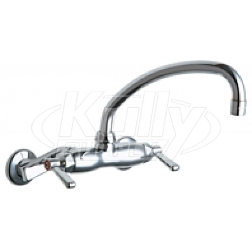Chicago 445-L9E35ABCP Hot and Cold Water Sink Faucet