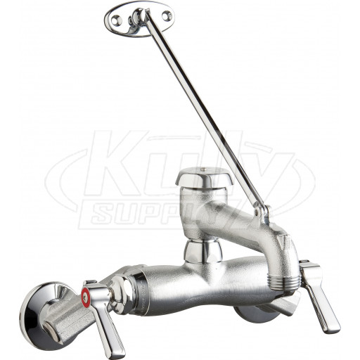 Chicago 445-VBRRCF Hot and Cold Water Sink Faucet