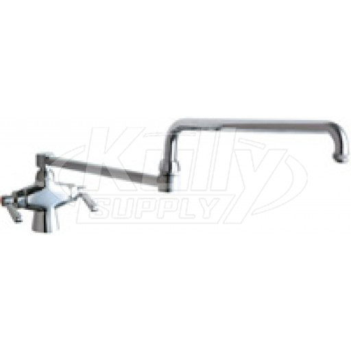 Chicago 50-DJ26ABCP Hot and Cold Water Mixing Sink Faucet