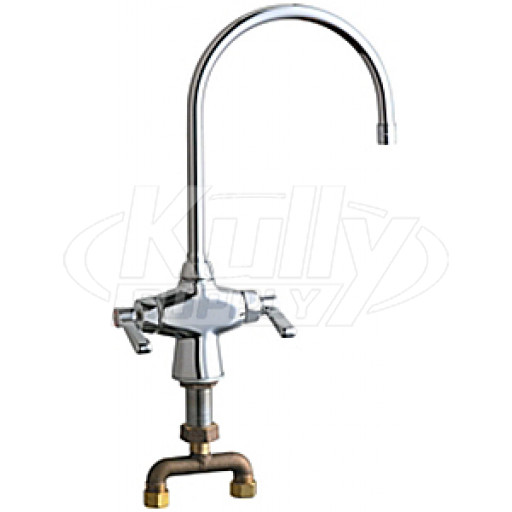 Chicago 50-TGN8AE3ABCP Hot and Cold Water Mixing Sink Faucet