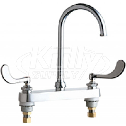 Chicago 527-GN2A317ABCP Hot and Cold Water Sink Faucet